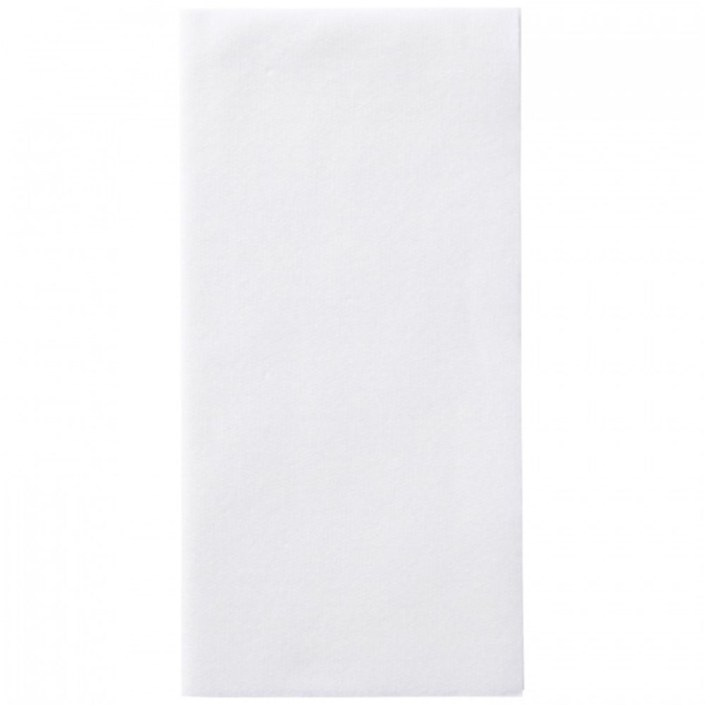 Linen-Like 1 Ply 1/8 Fold White Airlaid Dinner Napkin, 17 x 17 inch -- 300 per case