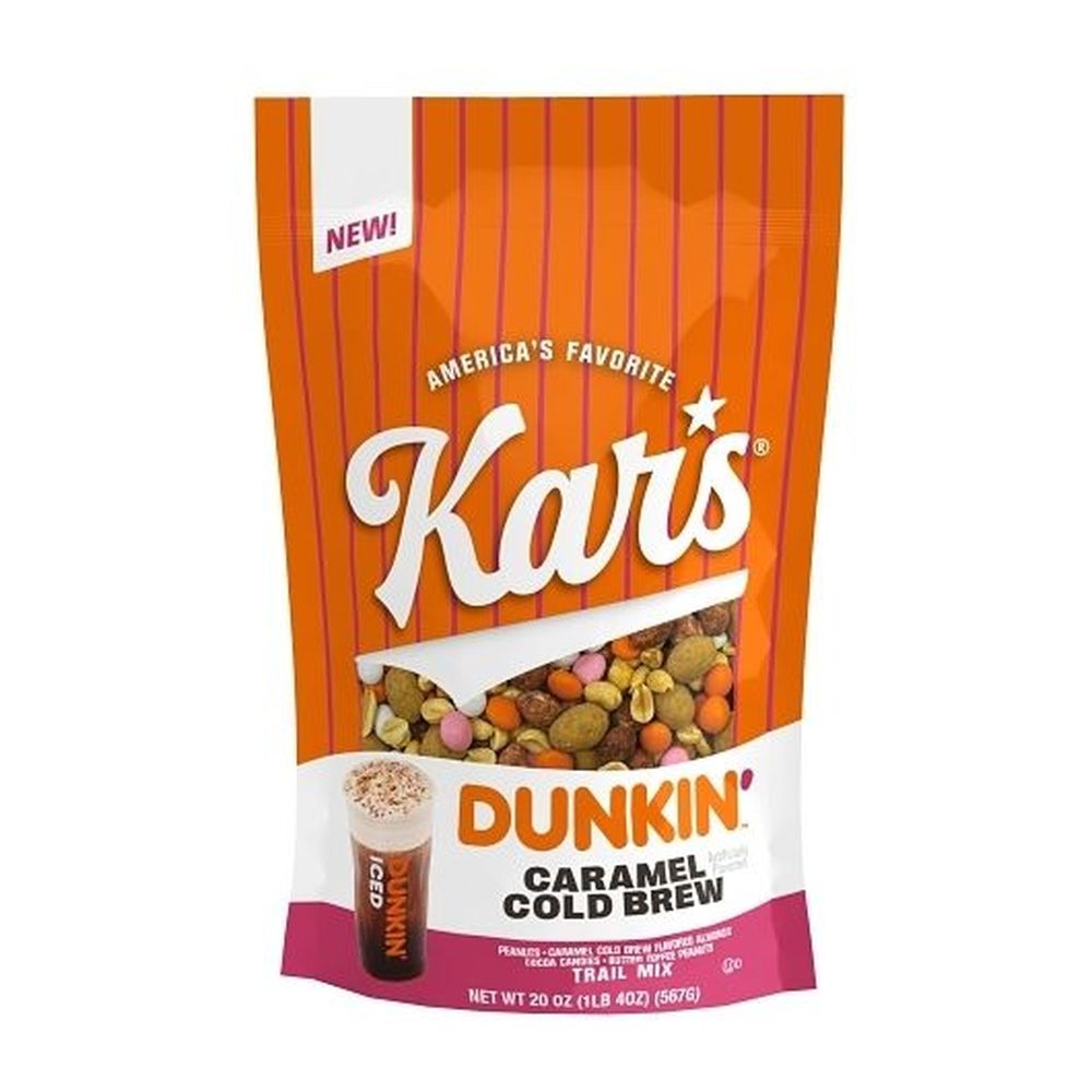Kars Dunkin Salted Caramel Cold Brew Trail Mix, 20 Ounce -- 6 per case