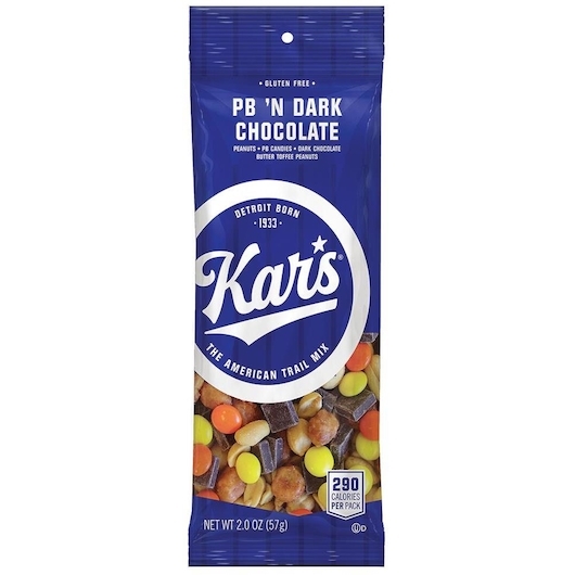 Kars Peanut Butter and Dark Chocolate Trail Mix, 2 Ounce -- 36 per case