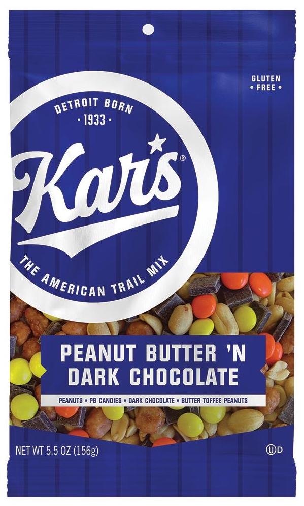 Kars Peanut Butter and Dark Chocolate Trail Mix, 5.5 Ounce -- 12 per case