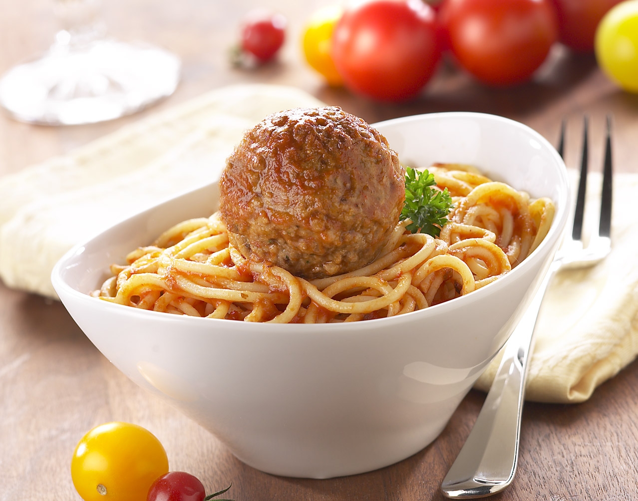 Rosina Food Bella Pork and Beef Meatball, 2 Ounce -- 2 per case.