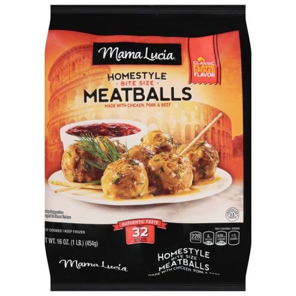 Mama Lucia Homestyle Meatball, 12 Pound