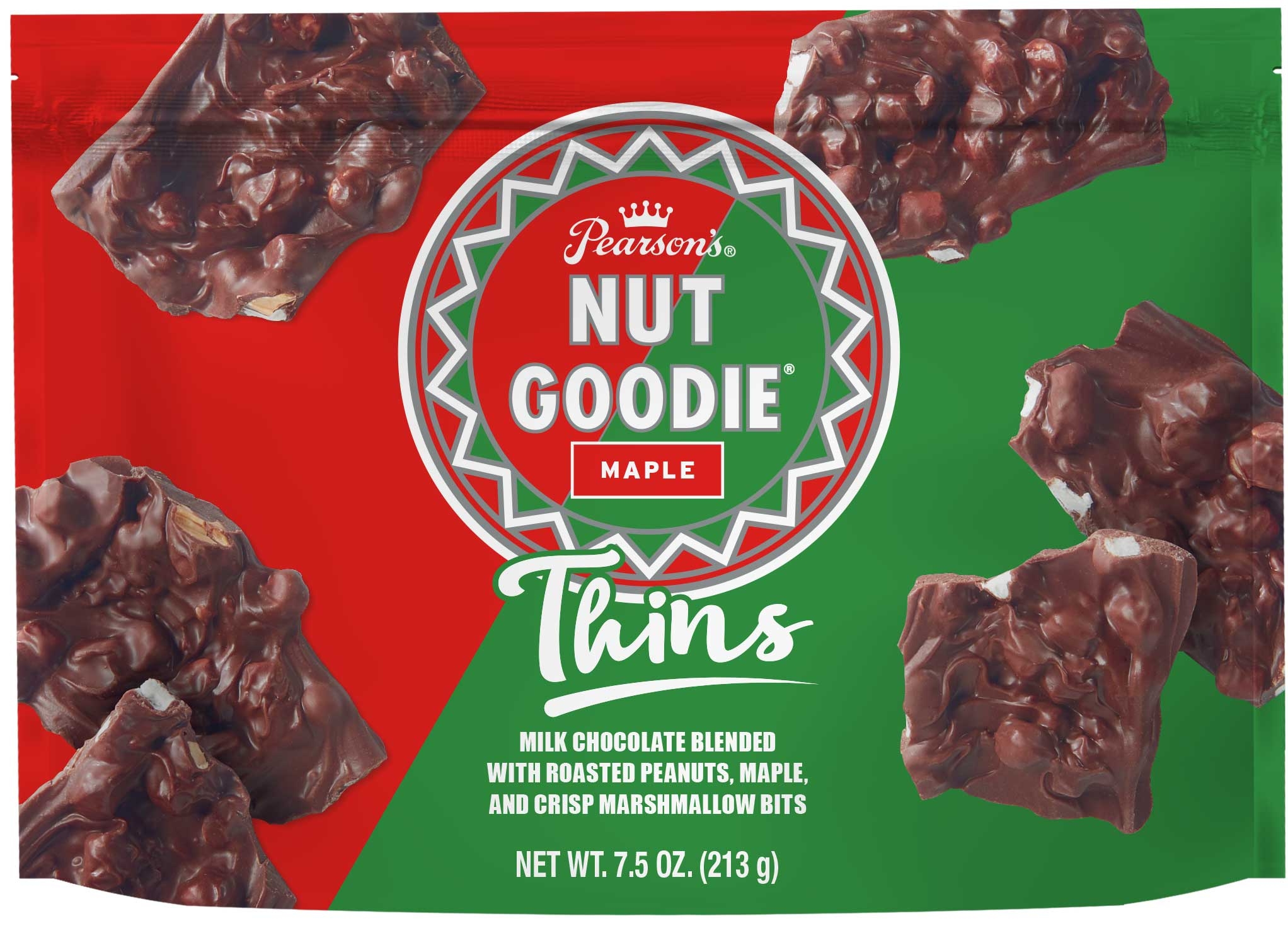 Pearsons Nut Goodie Thins, 7.5 Ounce -- 6 per case