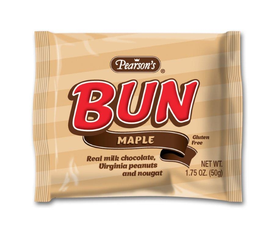 Pearson Maple Cluster Bun Bar, 1.75 Ounce - 24 per pack -- 12 packs per case.
