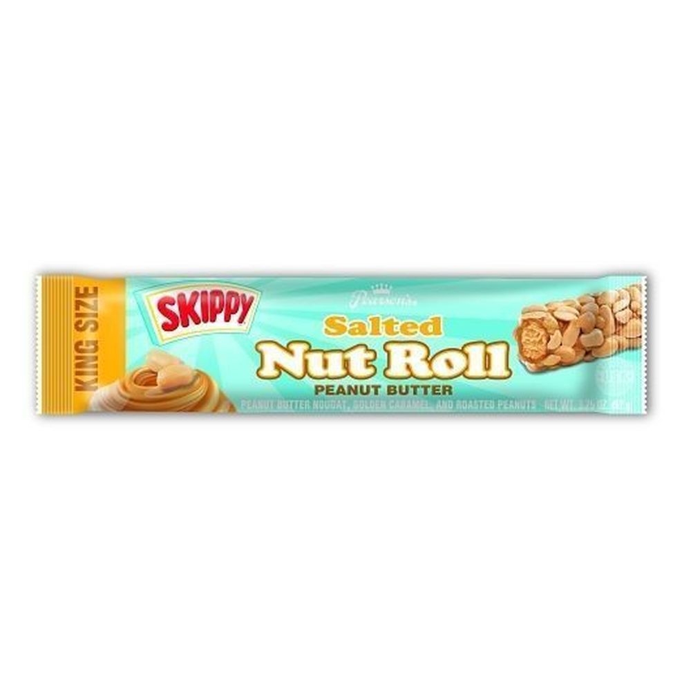 Salted Nut Roll - Skippy King Size Salted Peanut Butter, 3.25 Ounce -- 144 per case