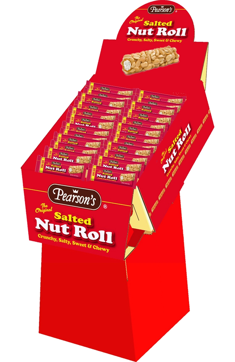 Pearsons King Size Salted Nut Roll, 3.25 Ounce -- 144 per case.