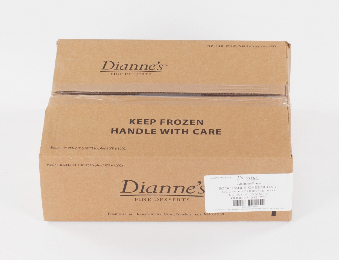 Diannes Gluten Free Scoopable Cheesecake, 80 Ounce -- 2 per case.