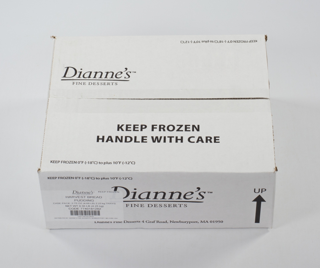 Diannes Harvest Bread Pudding, 75 Ounce -- 2 per case.