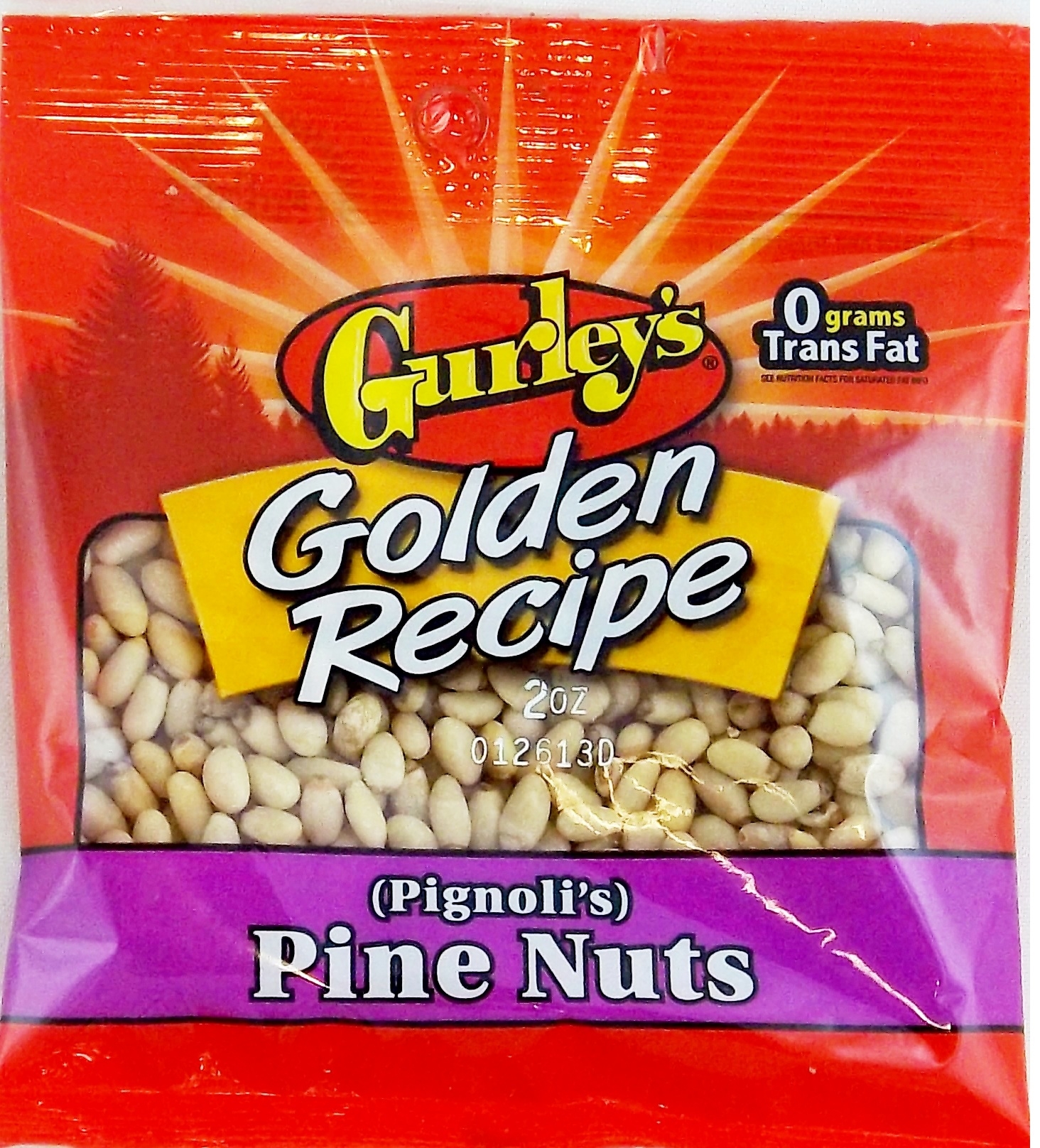 Gurleys Foods Pignoli Pine Nuts, 2 Ounce -- 12 per case.