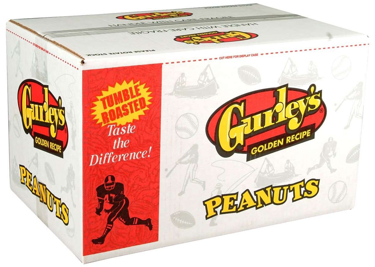 Gurleys Foods Salted Peanuts in the Shell, 25 Pound
