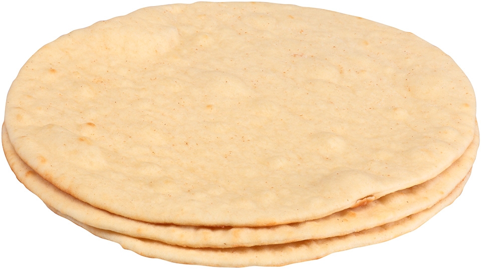 Kronos Frozen Flat Bread Original Halal Naan Pita, 8 inch Tandoori -- 96 per case.