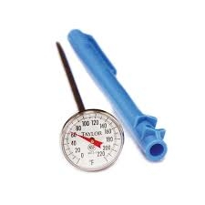 Taylor Superior Grade 1inch Dial Bi Metal Thermometer -- 144 per case.