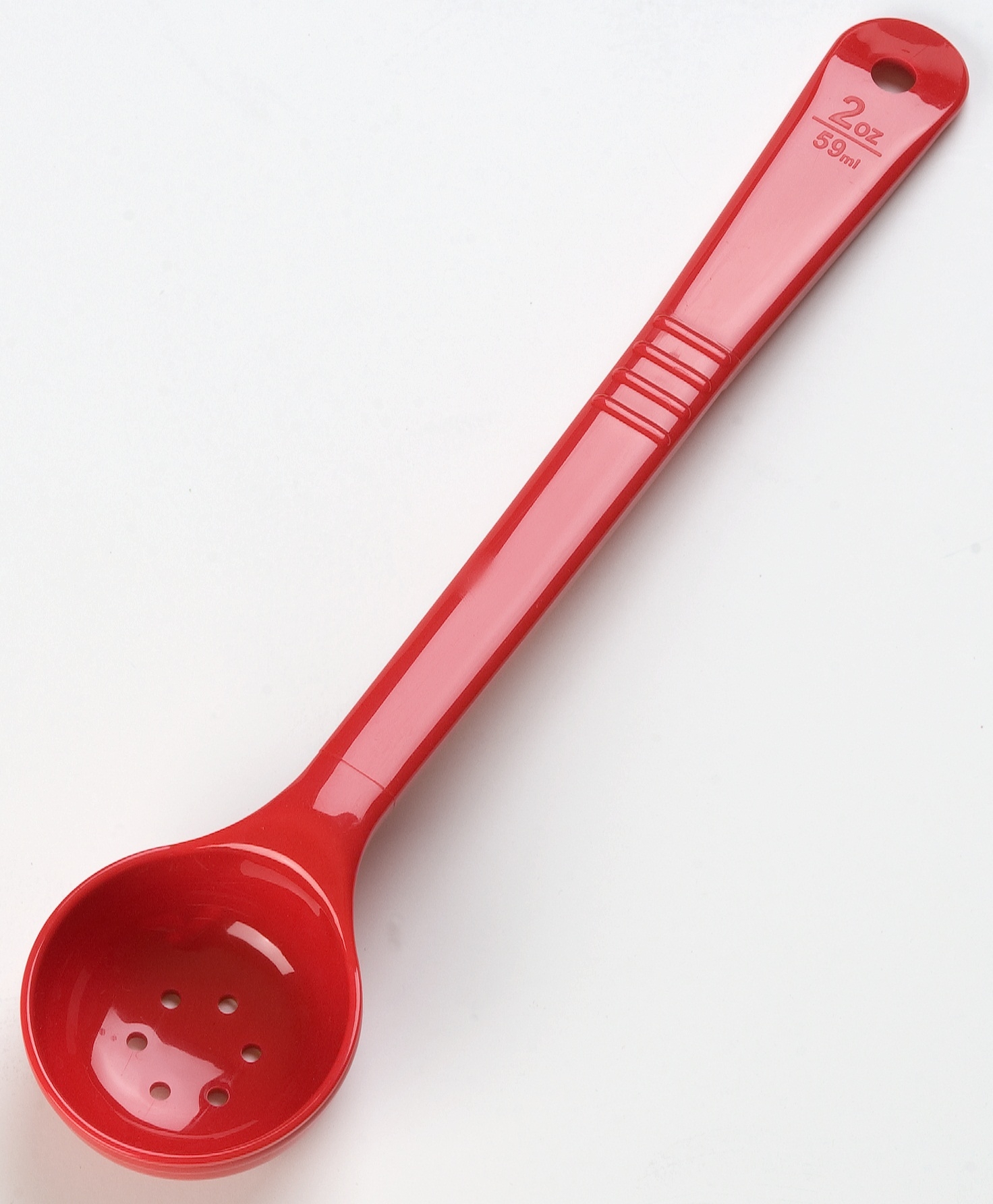 Carlisle Measure Miser Red Long Handle Measuring Cup, 2 Ounce -- 12 per case