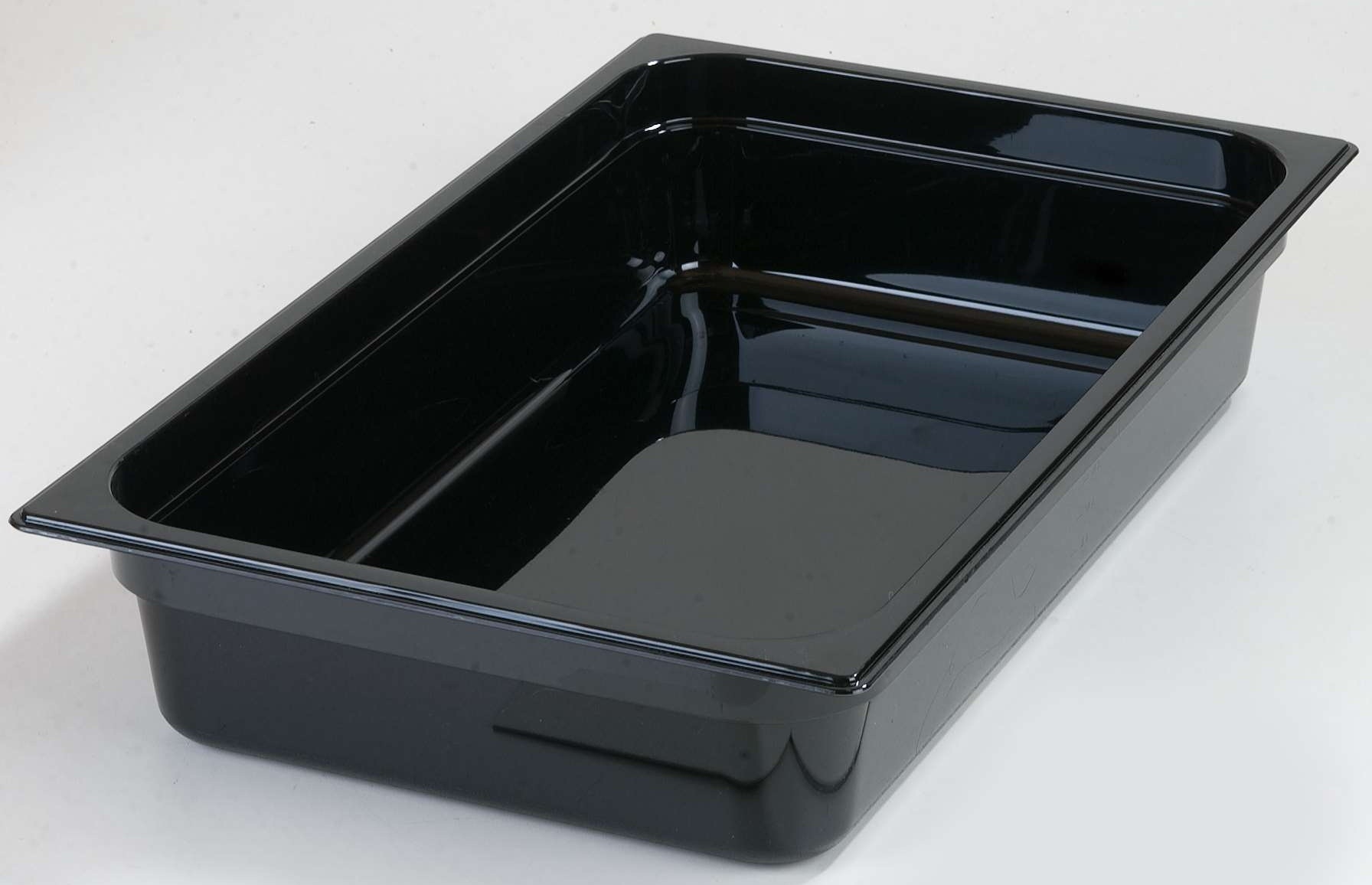 Carlisle Full Size Black High Heat Food Pan, 4 inch -- 6 per case