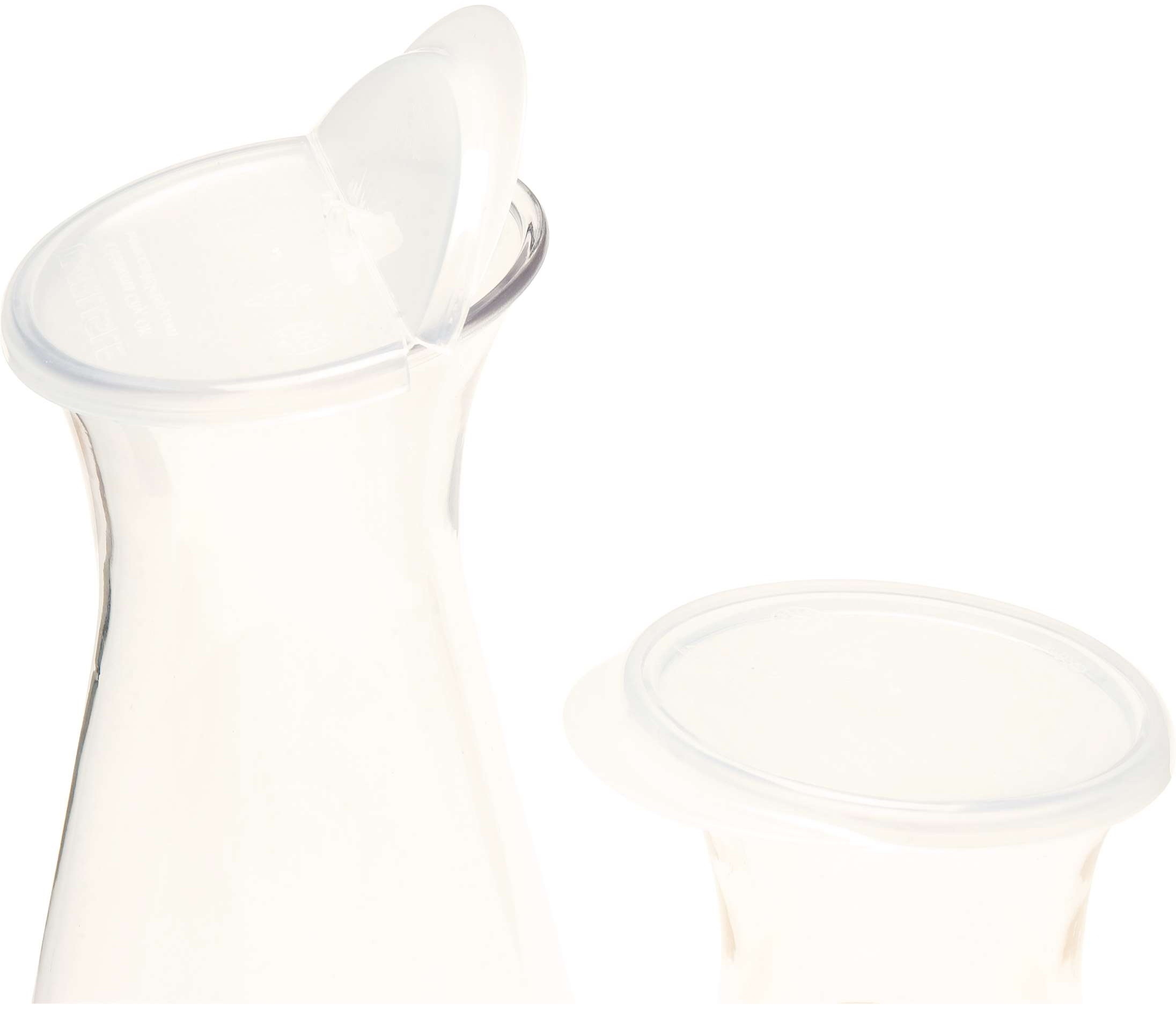 Carlisle White Hinged Lid for Cascada Carafe -- 12 per case