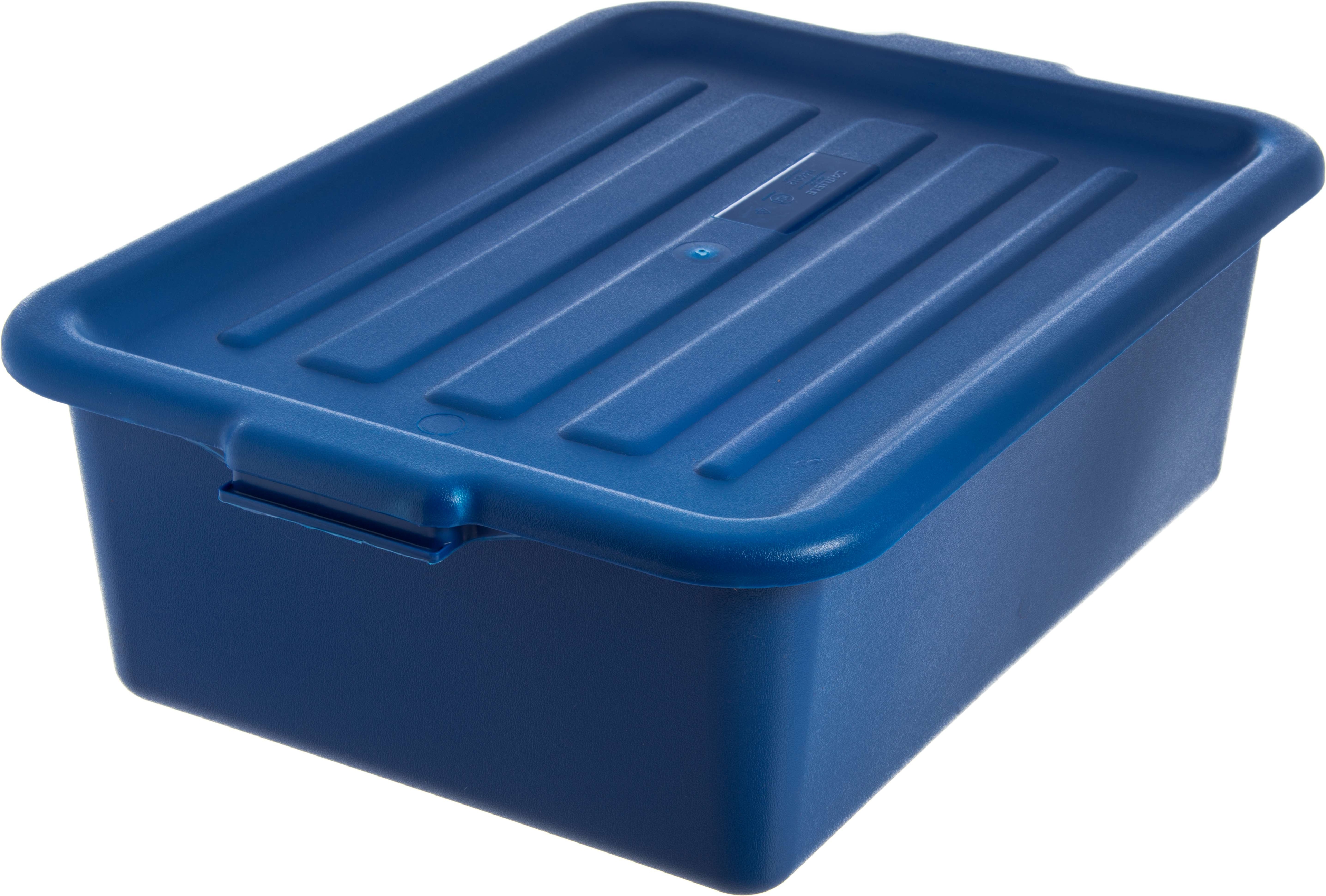 Carlisle Comfort Curve Blue Tote Box, 15 x 20 x 7 inch -- 12 per case