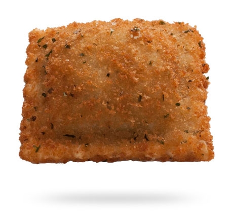 Louisa Foods Toasted Beef Ravioli Appetizer, 5 Pound -- 2 per case
