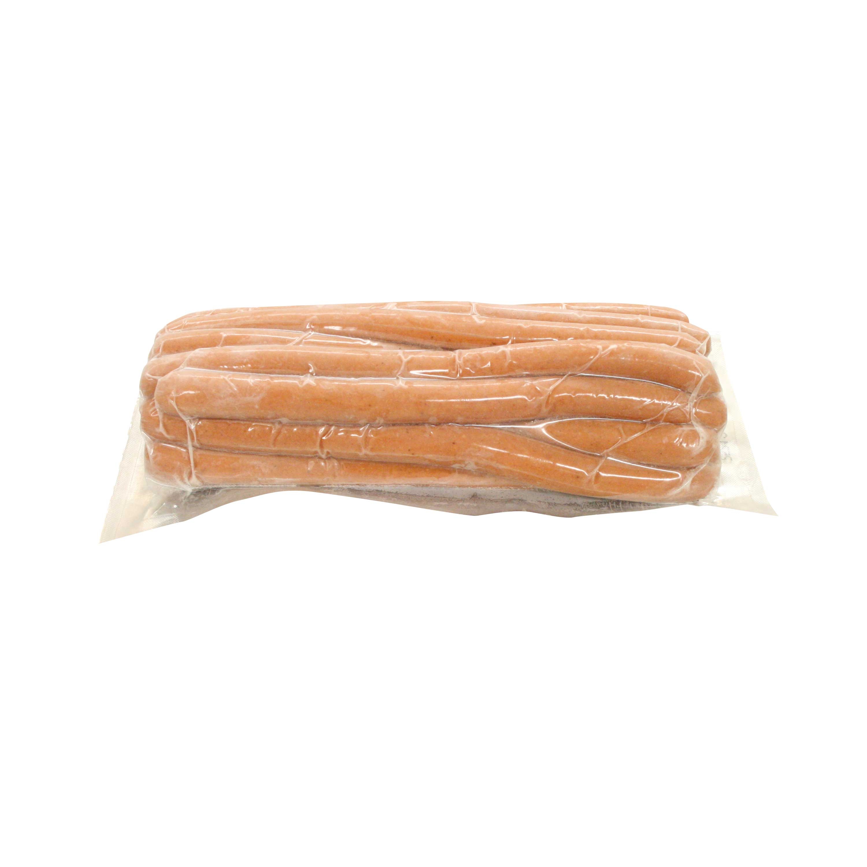 Sheboygan Skinless 7 1 Beef Footlong Frank, 2.5 Pound -- 4 per case.