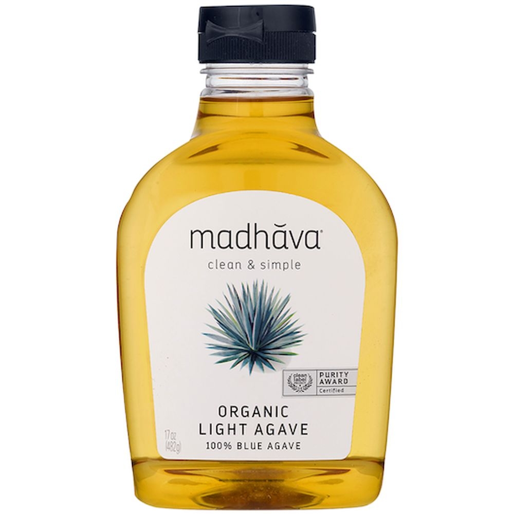 Madhava Organic Agave Nectar, 17 Ounce -- 6 per case