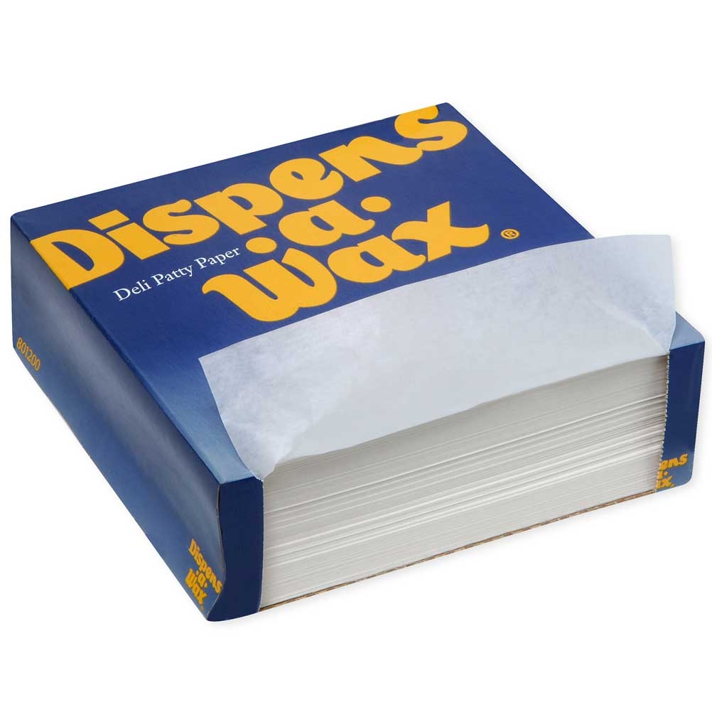 Dixie Dispens A Wax Deli Patty Paper -- 24000 per case.