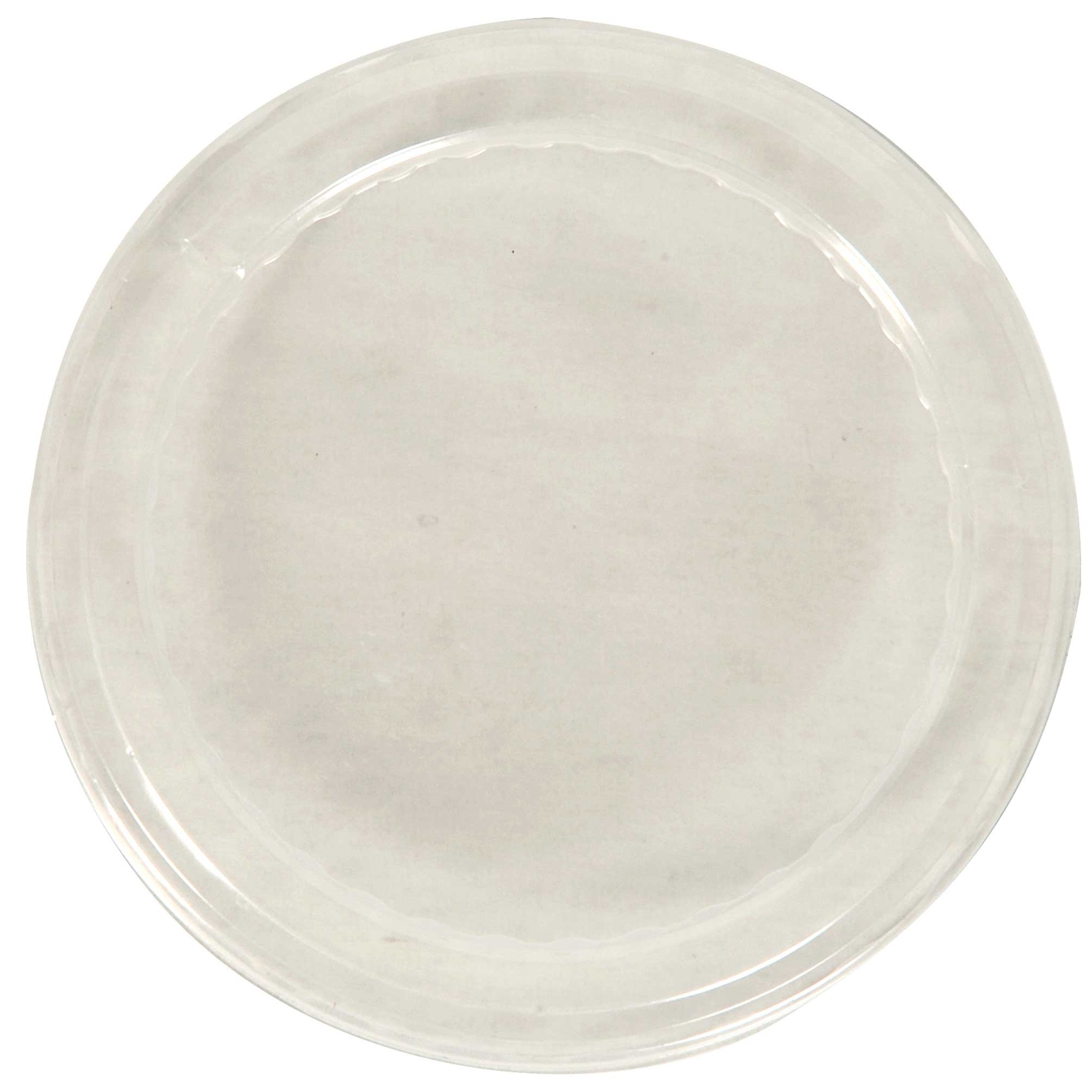 Dixie Plastic Clear Plastic Flat Lid Only -- 500 per case.