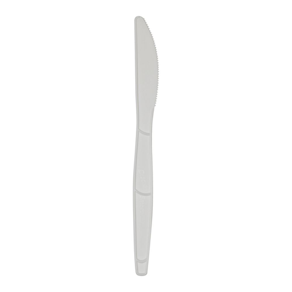 Dixie Ultra SmartStock Polypropylene Medium Weight White Knife, 6.3 inch -- 960 per case
