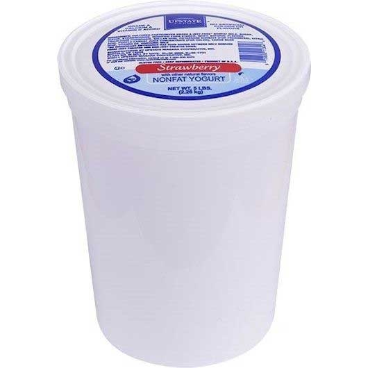 Upstate Farms Strawberry Nonfat Yogurt, 5 Pound -- 4 per case