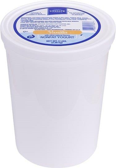 Upstate Niagara Coop Vanilla Yogurt, 5 Pound -- 4 per case.