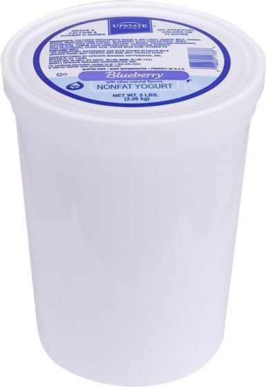 Upstate Farms Nonfat Blueberry Yogurt, 5 Pound -- 4 per case.