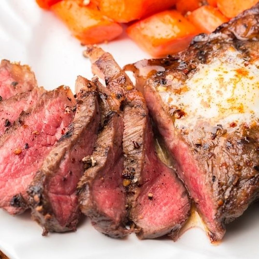 Great American Usda Choice Mechanically Tenderized New York Strip Steaks, 8 Ounce -- 25 per case