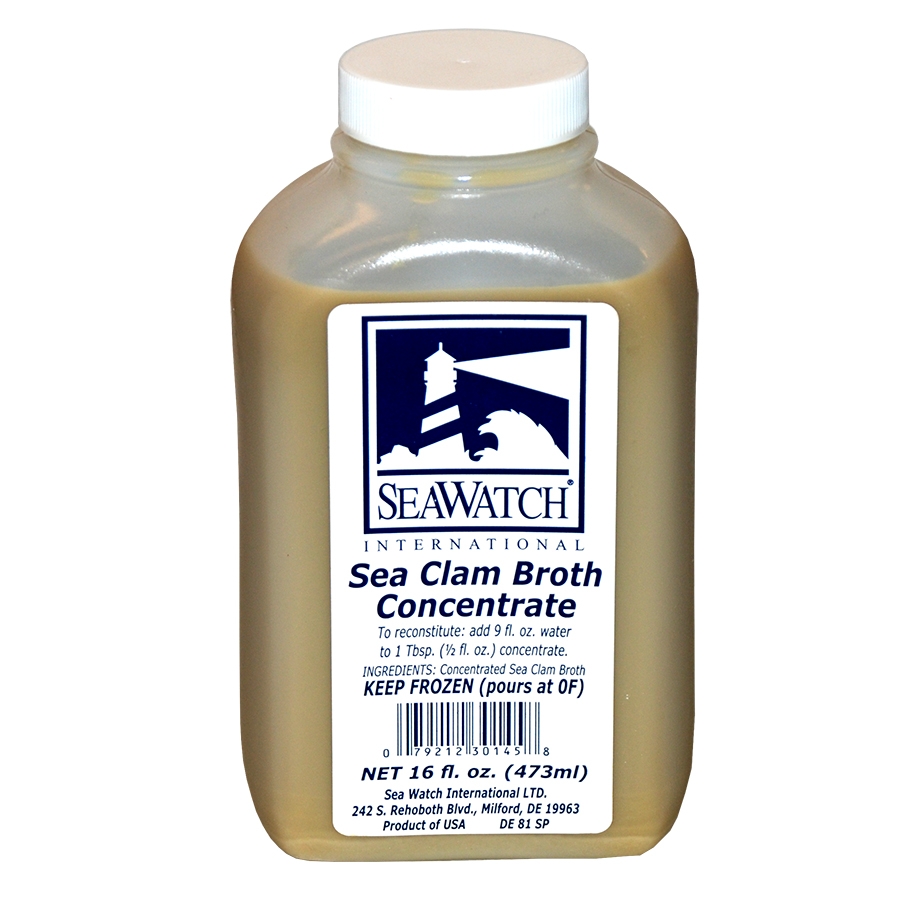 Sea Watch Broth Clam Juice Concentrate, 16 Ounce -- 8 per case.