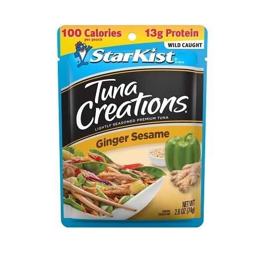 Starkist Tuna Creations Ginger Sesame Tuna, 2.6 Ounce -- 24 per case
