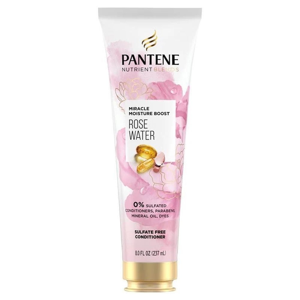 Pantene Sulfate Free Rosewater Conditioner, 2.5 Fluid Ounce -- 24 per case