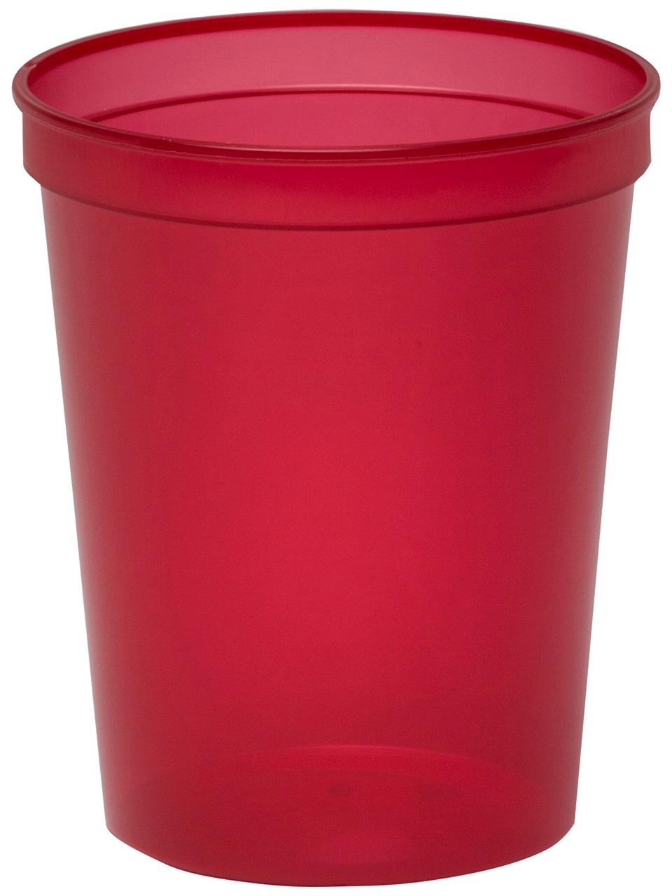 WNA Polypropylene Squat Color Changing Red Cup, 16 Ounce - 25 count per pack -- 20 packs per case