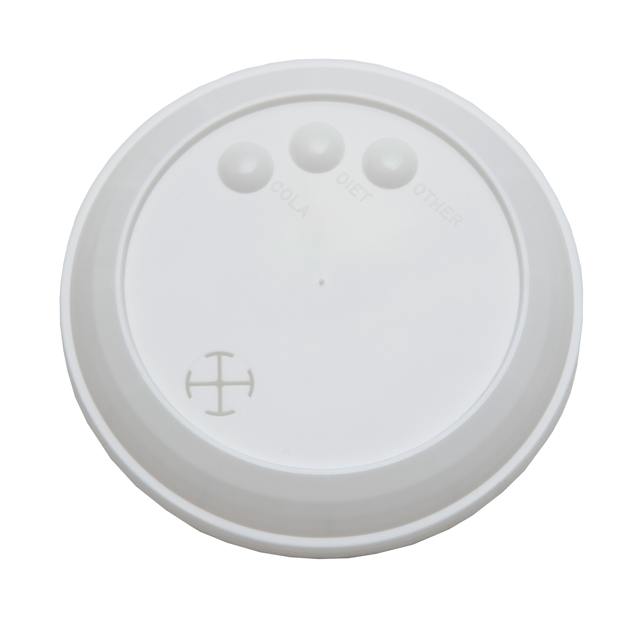WNA Memorables White Reusable Case Lid Only, 32 Ounce -- 600 per case.
