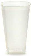 Emi Yoshi Malibu Mist Square Tumbler, 10 Ounce -- 500 per case
