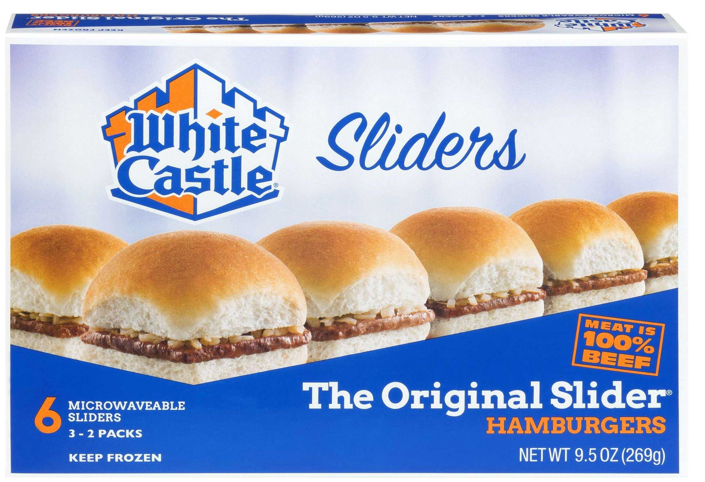 White Castle Hamburger The Original Slider, 9.5 Ounce -- 12 per case