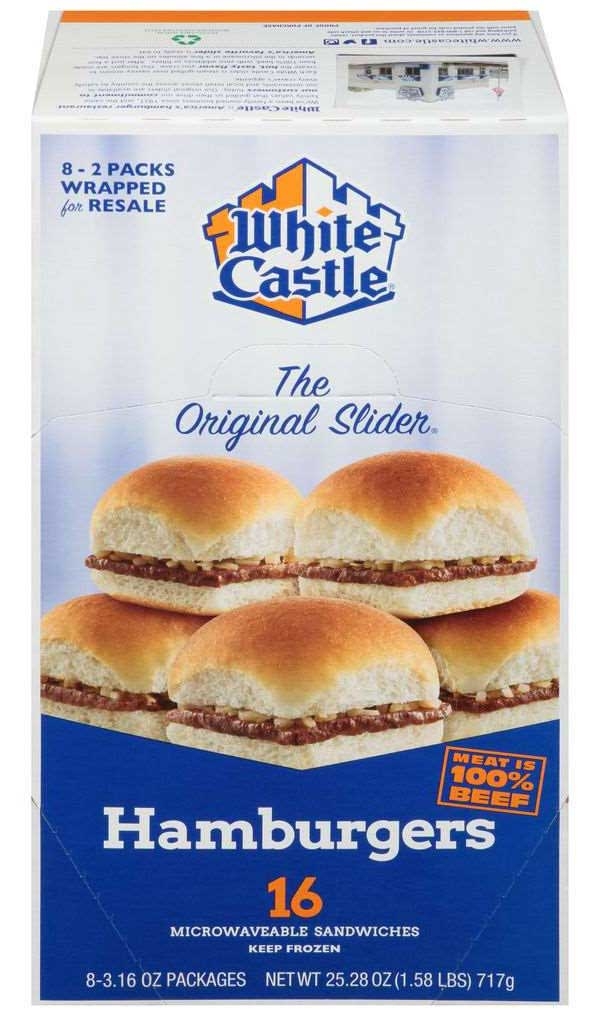 White Castle Original Hamburger, 25.28 Ounce -- 6 per case