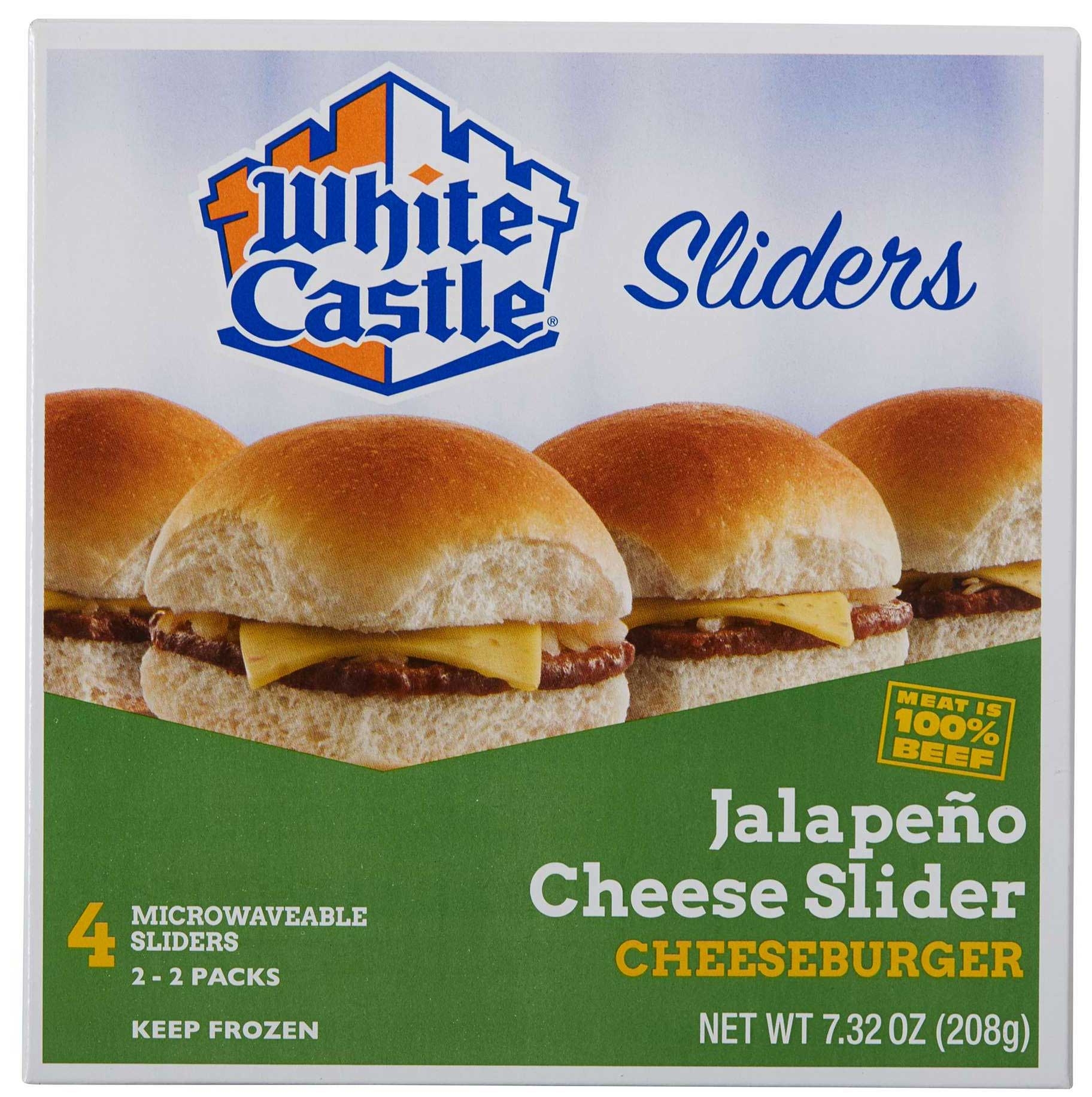 White Castle Jalapeno Cheeseburger, 7.23 Ounce -- 6 per case