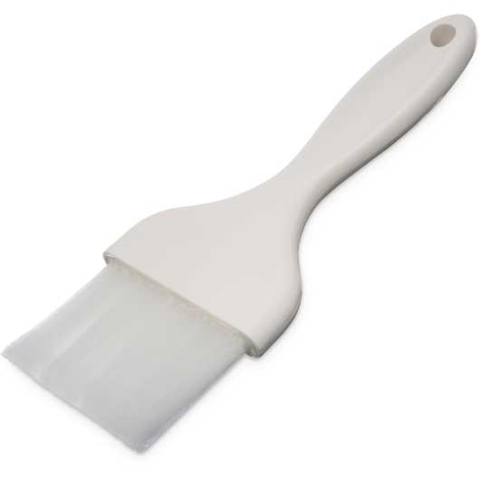 Carlisle Push Style Wide White Galaxy Pastry Brush, 3 Inch