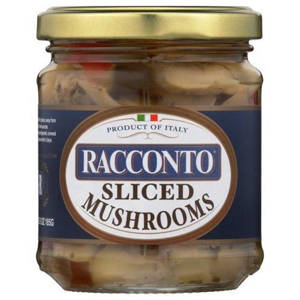 Racconto Sliced Mushrooms, 7.5 Ounce -- 12 per case