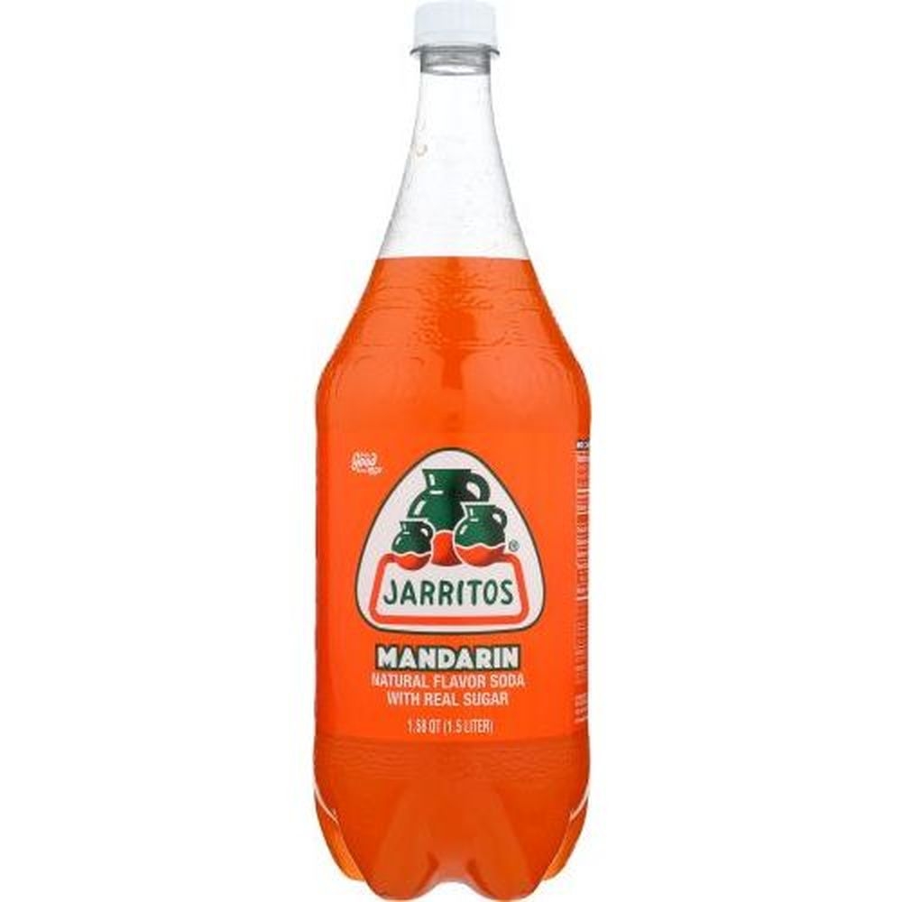 Jarritos Mandarin Soda, 1.5 Liter -- 8 per case