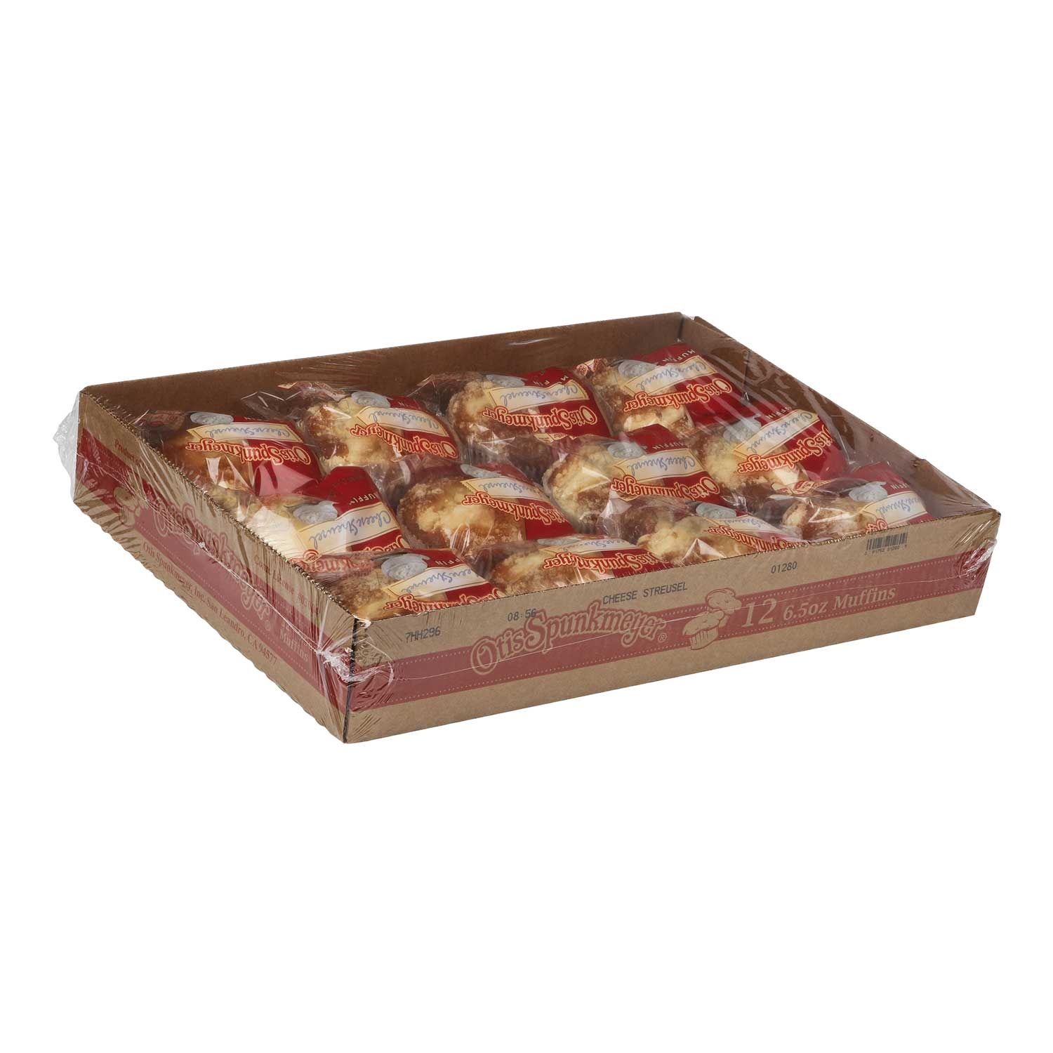 Otis Spunkmeyer Delicious Essentials Cheese Streusel Muffin, 6.5 Ounce -- 48 per case.