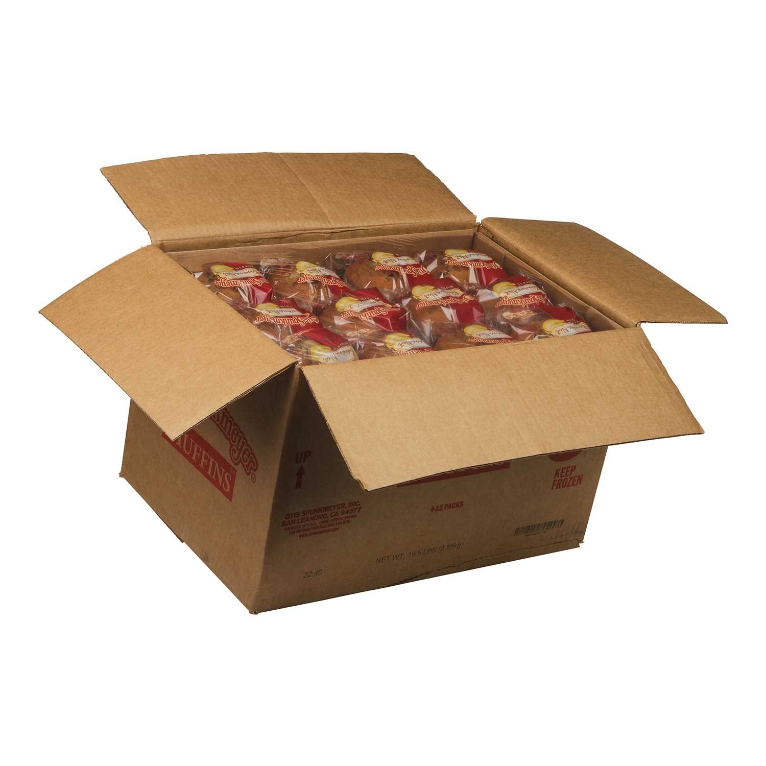 Otis Spunkmeyer Delicious Essentials Banana Nut Muffin, 6.5 Ounce -- 48 per case.