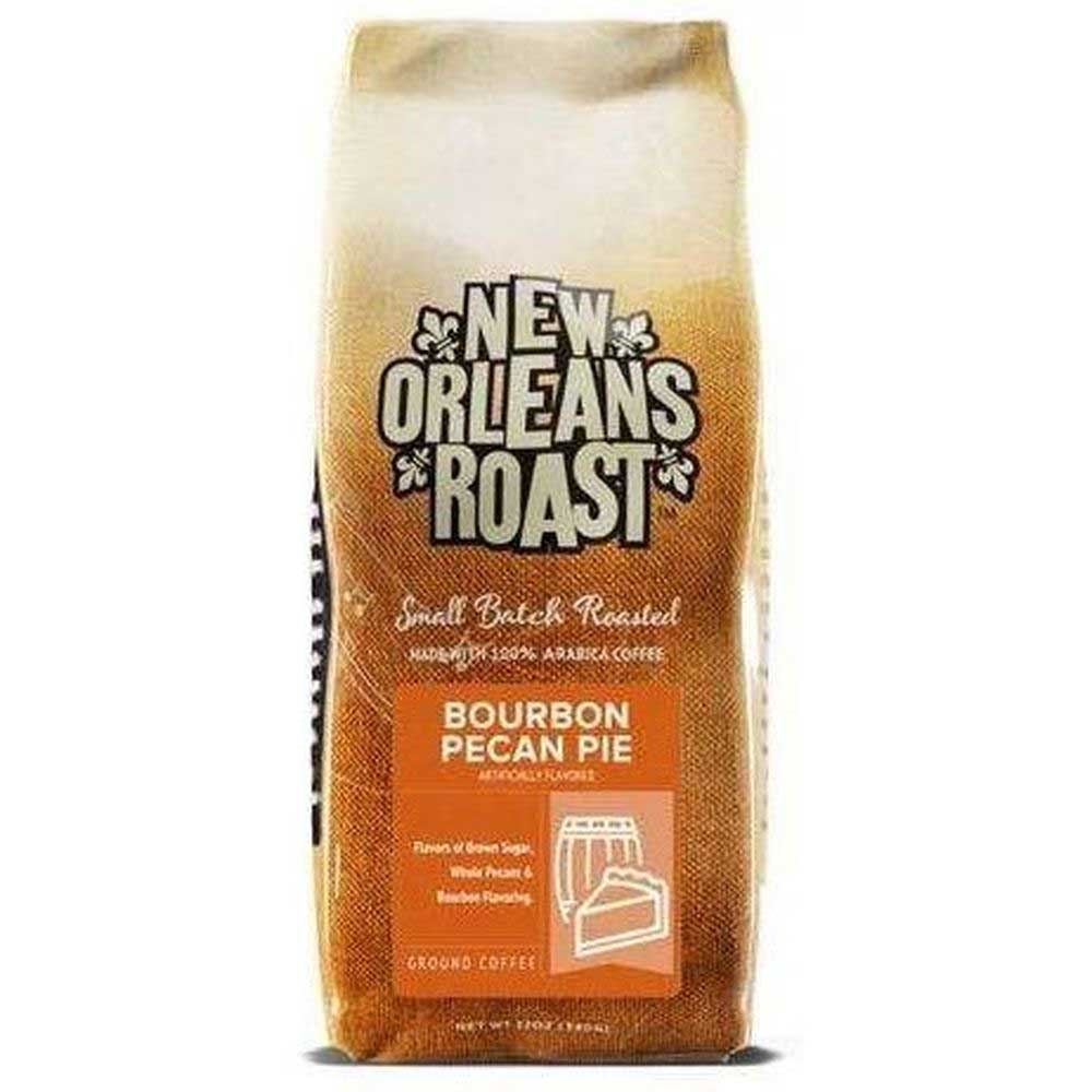 New Orleans Roast Bourbon Pecan Pie Ground Coffee, 12 Ounce -- 6 per case.