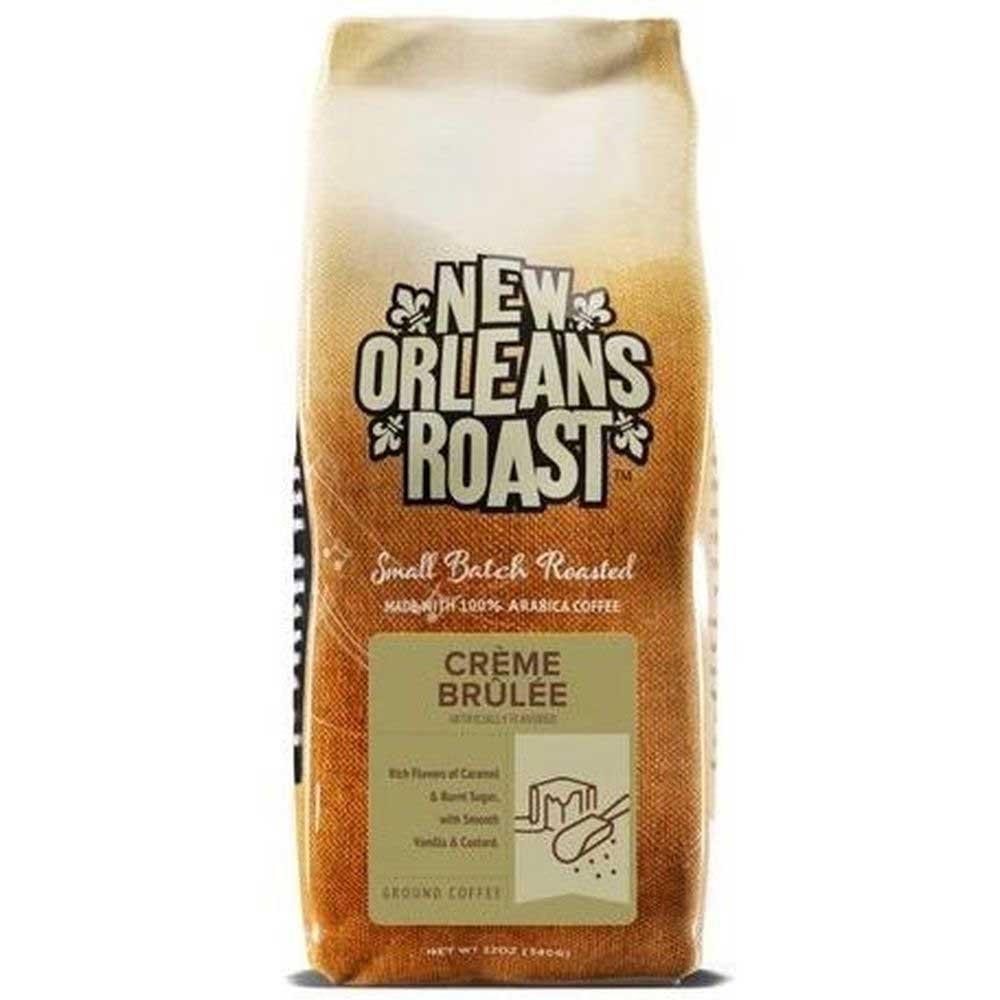 New Orleans Roast Creme Brulee Ground Coffee, 12 Ounce -- 6 per case.