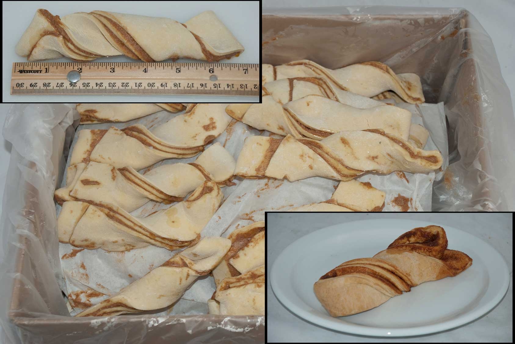 General Mills Pillsbury Unbaked Freezer-to-Oven Twist Cinnamon Roll, 4.25 Ounce -- 52 per case.
