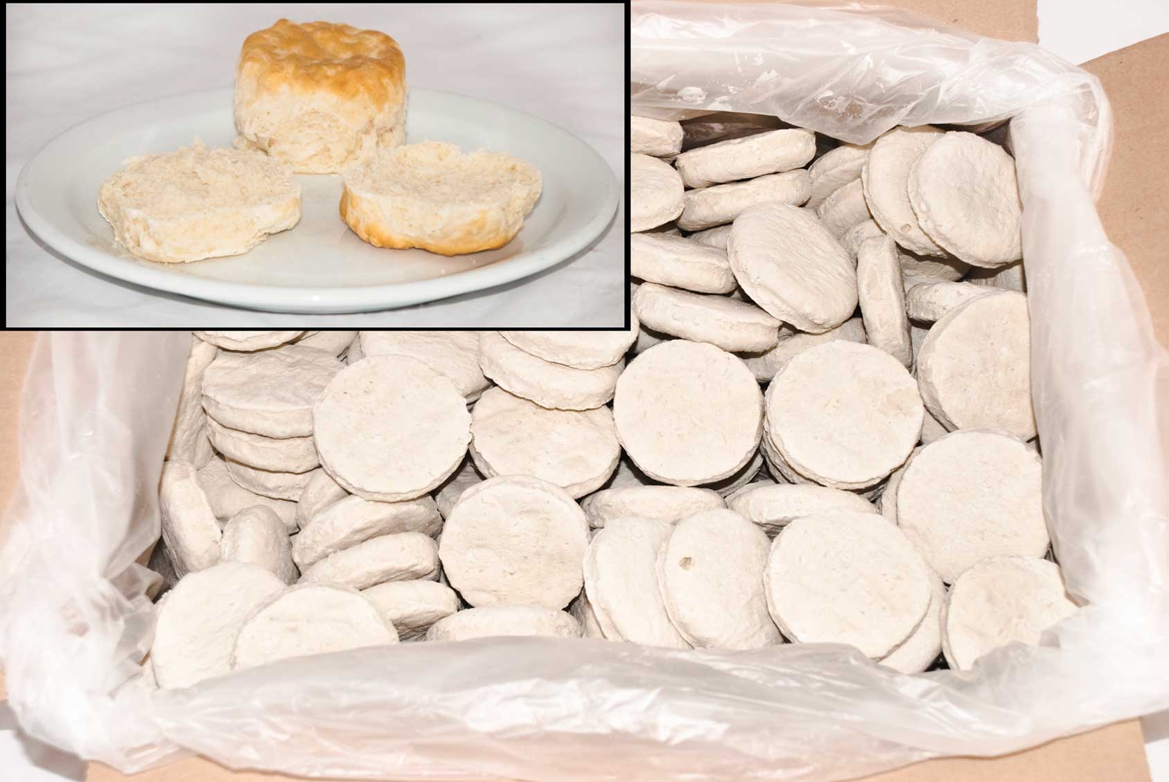 General Mills Pillsbury Unbaked Southern Style Biscuit Dough, 2.2 Ounce -- 120 per case.