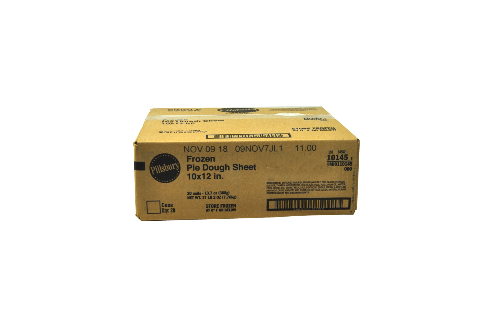 Pillsbury Pie Dough Sheet, 13.7 ounce -- 20 per case