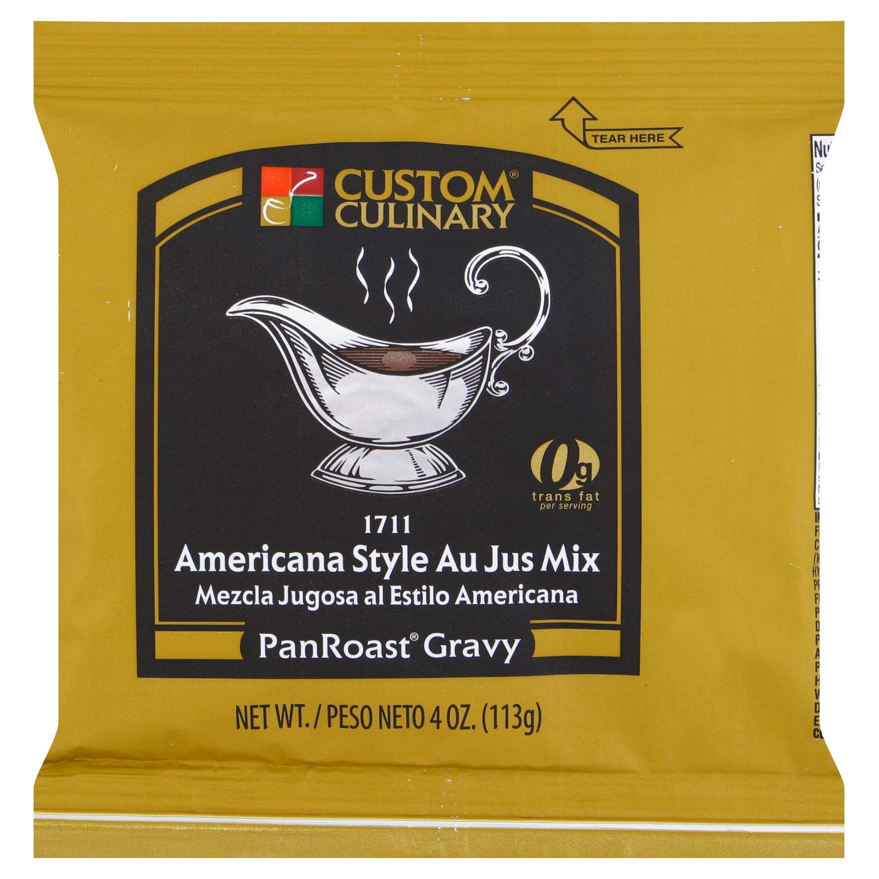 Chefs Own Americana Au Jus Gravy Mix, 4 Ounce -- 24 per case